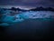 Icebergs and Mountains of Alaska, United States