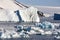 Icebergs and sea ice in the Weddell Sea - Antarctica