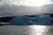 Iceburgs in a Glacial Lagoon