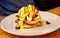 Icecream pancake dessert