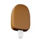 Icecream on stick high quality 3D render illustration icon.