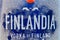 Iced bottle of Finlandia Vodka