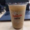 iced coffee sweetened with palm sugar