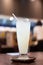 Iced Yuzu orange juice in tall glass