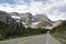 Icefields Parkway in Canadian Rockies