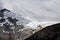 Icefields on the top of the Coast Mountains near Skagway, AK