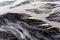 Iceland aerial abstract landscape