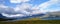 Iceland cliffs mountains cloud sky rain landsape