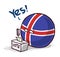 Iceland country ball voting yes