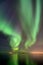 Iceland, fabulous Northern Lights dancing in the night sky