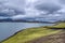 Iceland, fantastic panorama of the central highlands. Landmannalaugar and surroundings