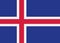 Iceland flag vector