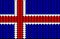 Iceland heart flag