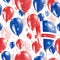 Iceland Independence Day Seamless Pattern.