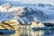 Iceland, Jokulsarlon Glacier Lagoon, Icebergs floating in amazing outdoor landscape