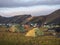 Iceland, Landmannalaugar , July 30, 2019: view on landmannalaugar camp site with cars, tents, tourists and hikers on