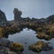 Iceland landscape. Djupalonssandur beach