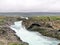 Iceland landscape with the Skjalfandafljot river 2017