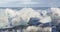 Iceland nature landscape of Ice beach / Jokulsarlon Iceberg beach