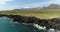 Iceland nature - West Iceland coast landscape and snaefellsjokull mountain