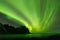 Iceland Northern Lights over Vestrahorn Mountain at Stokksnes peninsula in Southeast Iceland