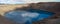 Iceland panoramic view of crater Viti