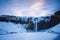 Iceland seljalandsfoss waterfall, winter in Iceland, seljalandsfoss waterfall