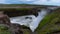 Iceland travel Gullfoss waterfall tourist attraction destination Icelandic