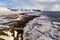 Iceland Vik village, winter in Iceland, black beach Iceland