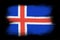 The Icelandic flag