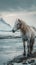 Icelandic landscape adorned with magnificent horse creates a stunning view