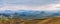 Icelandic landscape - panoramic view
