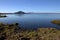 Icelandic landscape with Thingvallavatn lake in Thingvellir