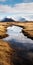 Icelandic Mountain Stream: A Painterly Reflection Of Traditional British Landscapes