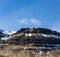 Icelandic mountains in Arctic circle