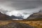 Icelandic mountains and glaciers