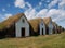 Icelandic traditional turf houses