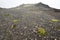 Icelandic volcano landscape