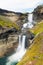 Icelandic waterfall