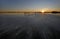 Iceskating on a dutch lake