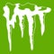Icicles icon green