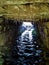 Icicles in a Tunnel - Portrait