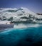 Icing style iceberg in Antarctica