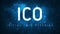 ICO initial coin offering banner.