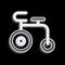 Icon Acrobatic Bike. related to France symbol. glossy style. simple design editable. simple illustration