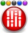 Icon with adjusters symbol. Control paner, levels, settings concept icon