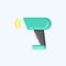 Icon Barcode Scanner. related to Black Friday symbol. shopping. simple illustration