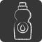 Icon Bleach. related to Laundry symbol. chalk Style. simple design editable. simple illustration