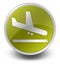 Icon, Button, Pictogram Airport Arrivals