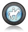 Icon, Button, Pictogram Horse Trail